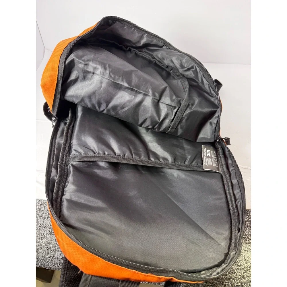 Naruto Shippuden Uzumaki Backpack Black Orange Graphic Anime Viz Media Bag